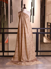 Royal Fashion Embroidered Woolen Shawls - RF25SH I624-XP09 Light Peach